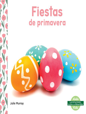 cover image of Fiestas de primavera
